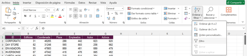 fórmula divide en google sheets