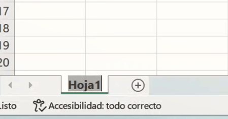 crear hoja de calculo Excel v1