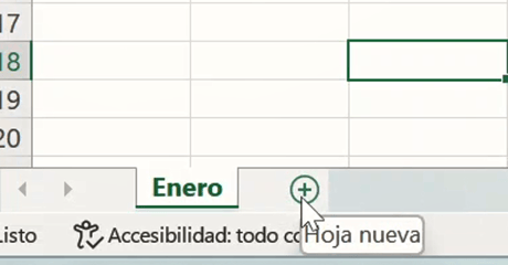 crear hoja de calculo Excel v2