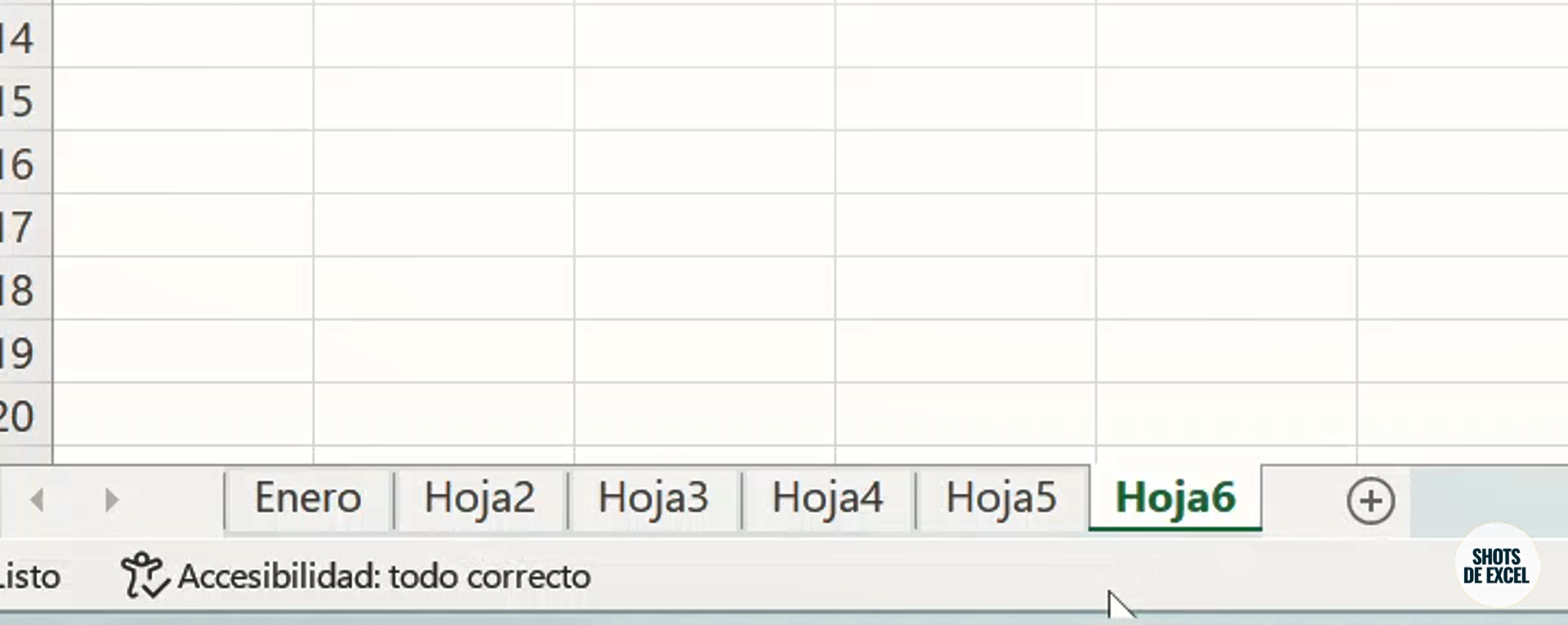 crear hoja de calculo Excel v3